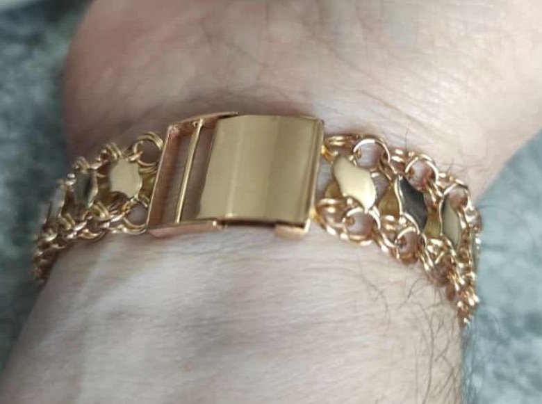Золотой браслет 35 гр 21.5 см. – купить в Хабаровске, цена 147 585 руб ...