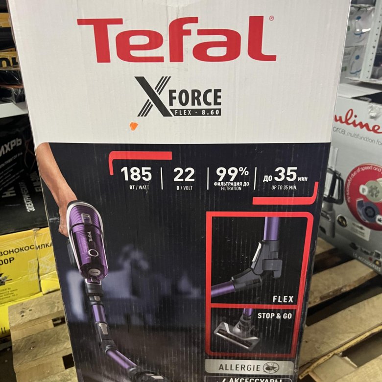 Пылесос tefal x force flex ty99c0wo