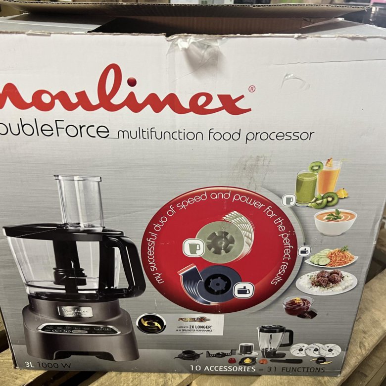 Кухонный комбайн moulinex double force