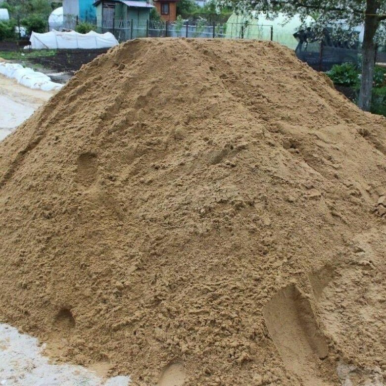 Один куб песка