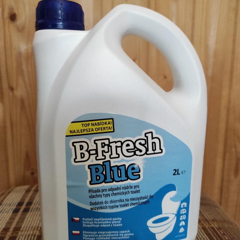 Жидкость для биотуалета b fresh blue. B Fresh.