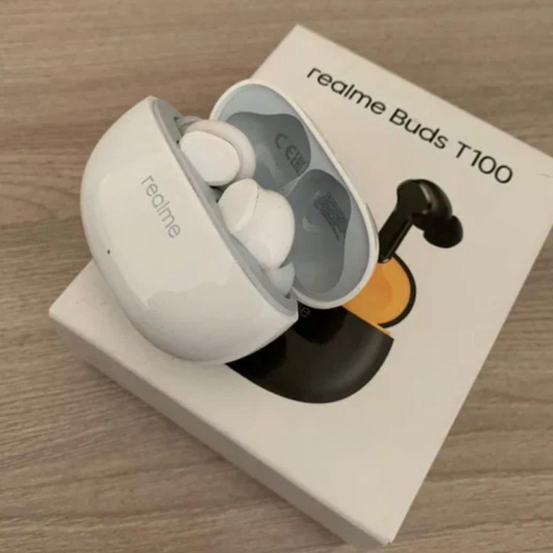 Realme buds t100 white