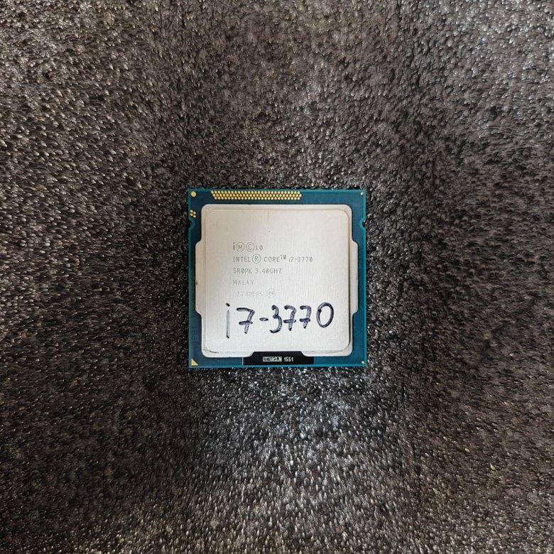 Процессор Intel core i7 3770 на сокет LGA 1155 – купить в Екатеринбурге ...