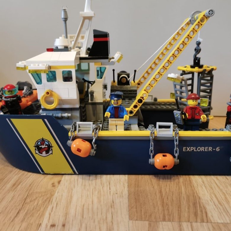 Lego корабль исследователей морских глубин 60095 – купить в Мытищах ...