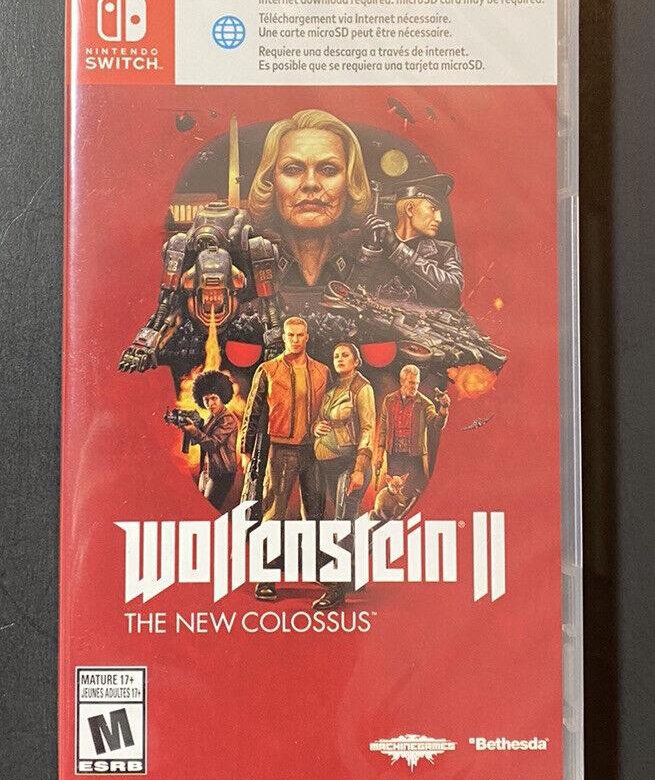 Wolfenstein II: the New Colossus Nintendo Switch. Wolfenstein Nintendo Switch. Вольфенштайн на свитч.
