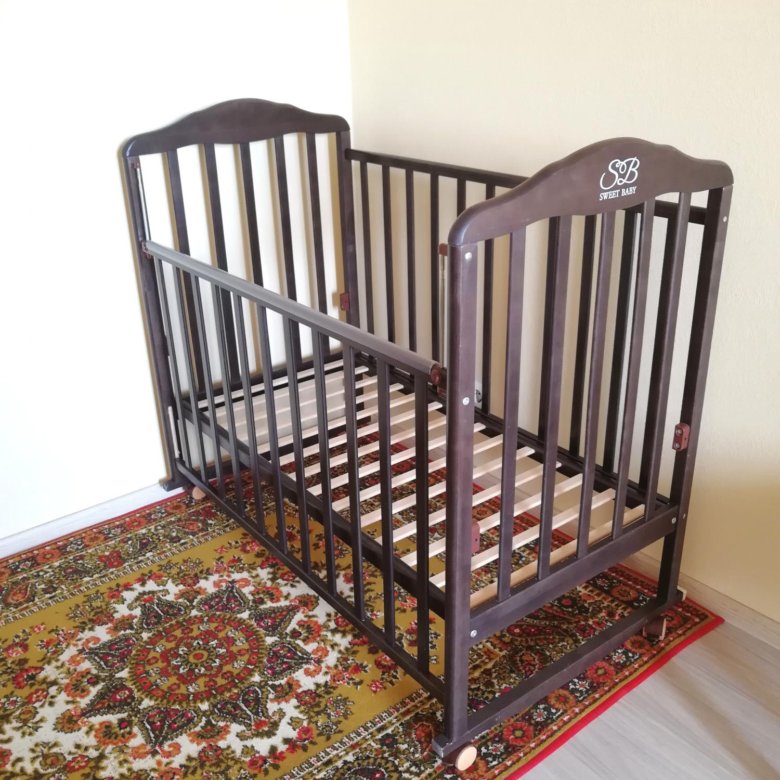 Кроватка SWEET BABY с качалкой – купить в Раменском, цена 1 500 руб ...