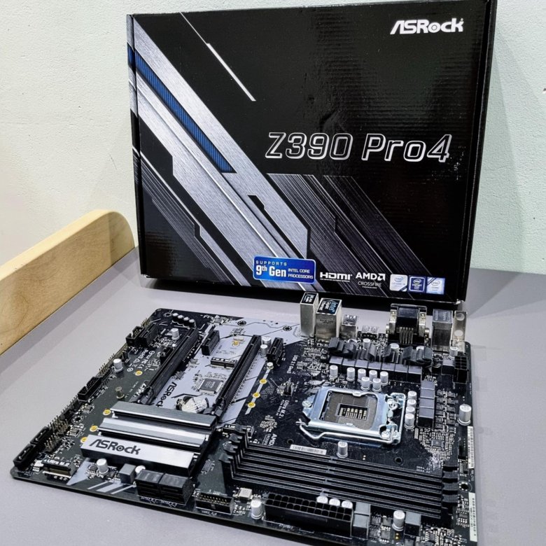 Материнская плата ASRock Z390 PRO4 – купить в Якутске, цена 5 000 руб ...