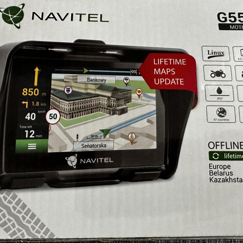 Navitel g550. Мотонавигатор Навител.