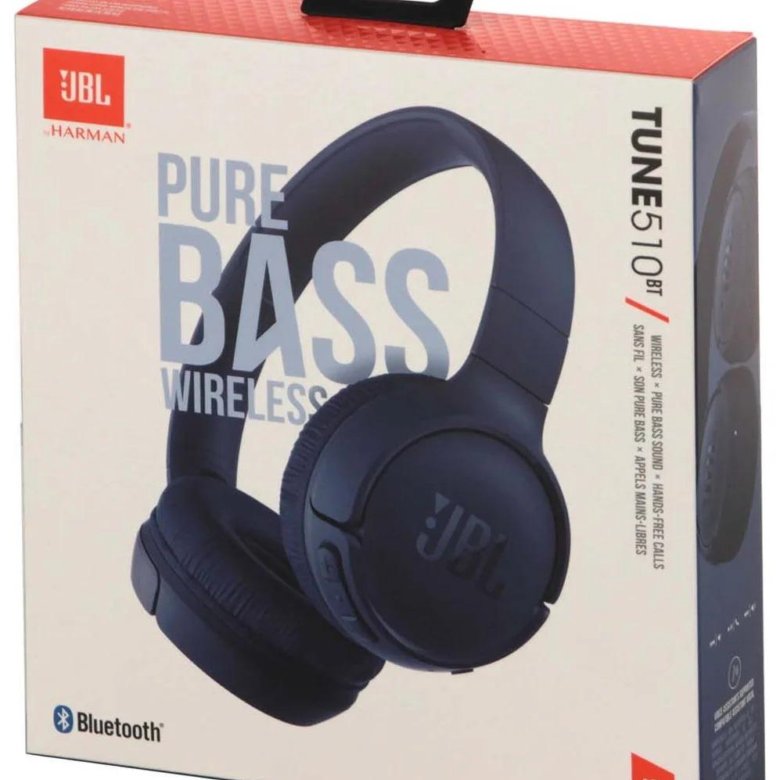 Беспроводные наушники JBL Tune 510BT Синий – купить в Красноярске, цена ...