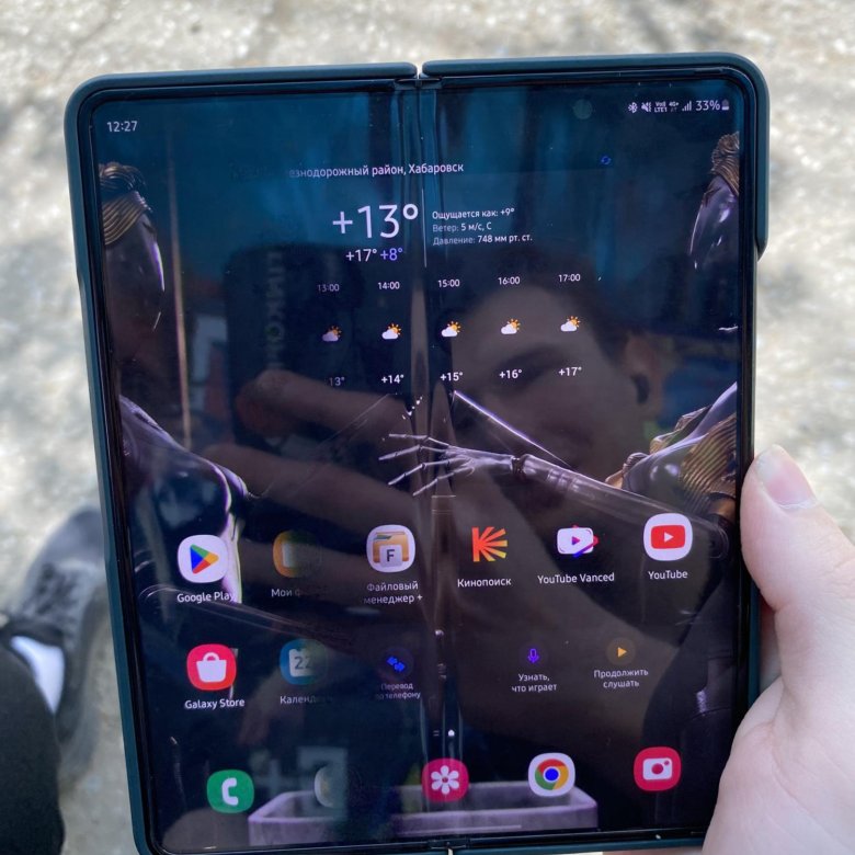 Samsung galaxy z fold 3 5g 512gb – купить в Хабаровске, цена 61 000 руб ...