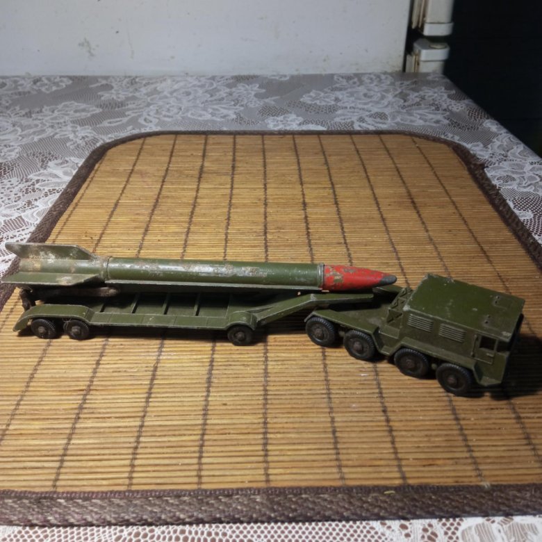 Тягач С Ракетой ТПЗ Военная Техника Игрушка Литая – купить в ...