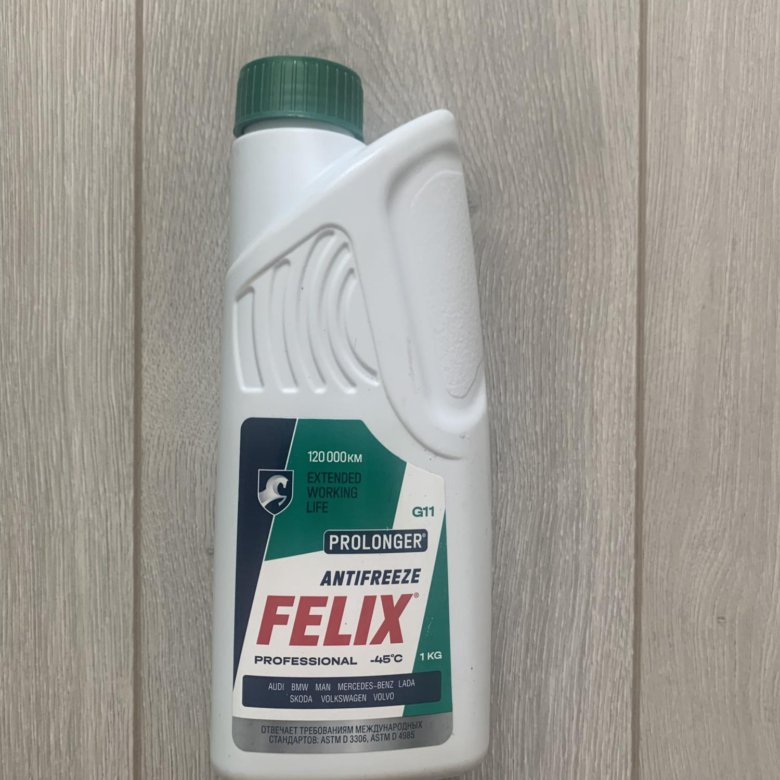 Антифриз felix Prolonger -40 G11 1л – купить в Москве, цена 150 руб ...