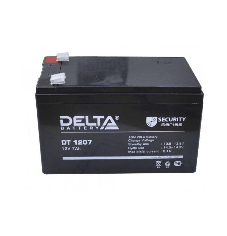 Battery 1207. Аккумулятор Delta DT 1207 (12v 7ah). Батарея Delta DT 1207 (12v, 7ah) <DT 1207>. Аккумуляторная батарея Delta 12b/7a/ч. Аккумулятор герметичный свинцово-кислотный Delta DT 1207.