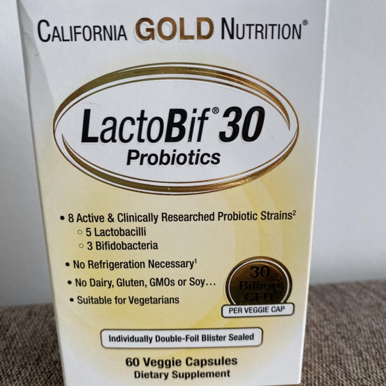 Лактобиф. LACTOBIF probiotics. LACTOBIF 30. Пробиотик California Gold Nutrition, LACTOBIF.