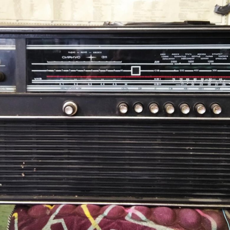 Радиола Сириус 311 – радиоприемник проигрыватель – купить в Москве ...