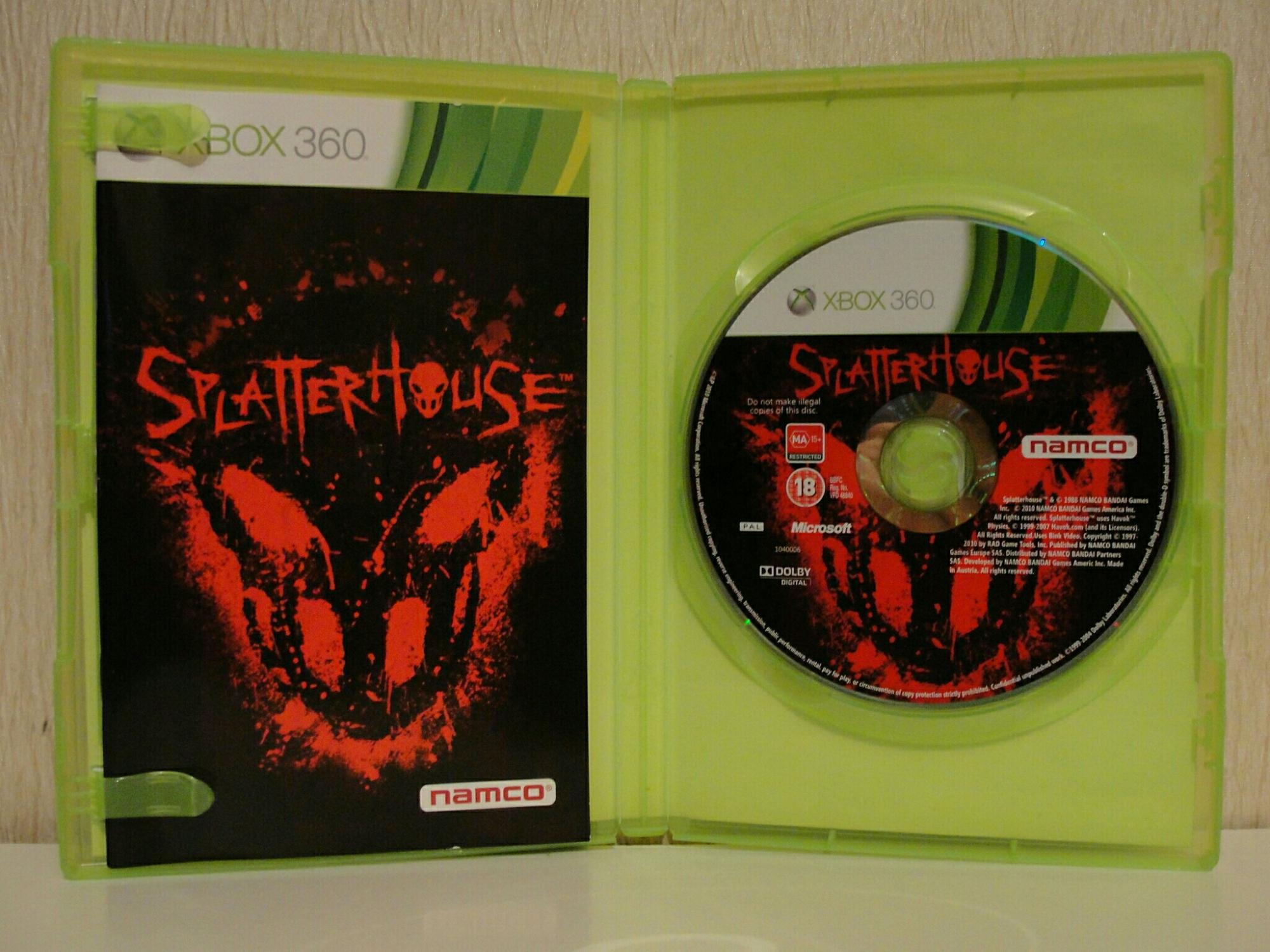 Splatterhouse Xbox 360 Купить