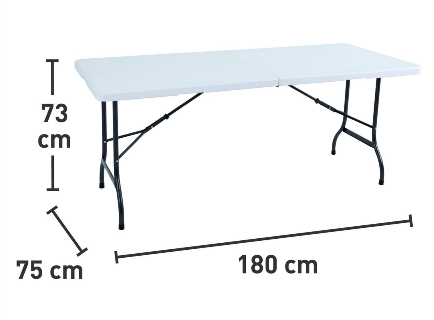 стол пластиковый складной прямоугольный