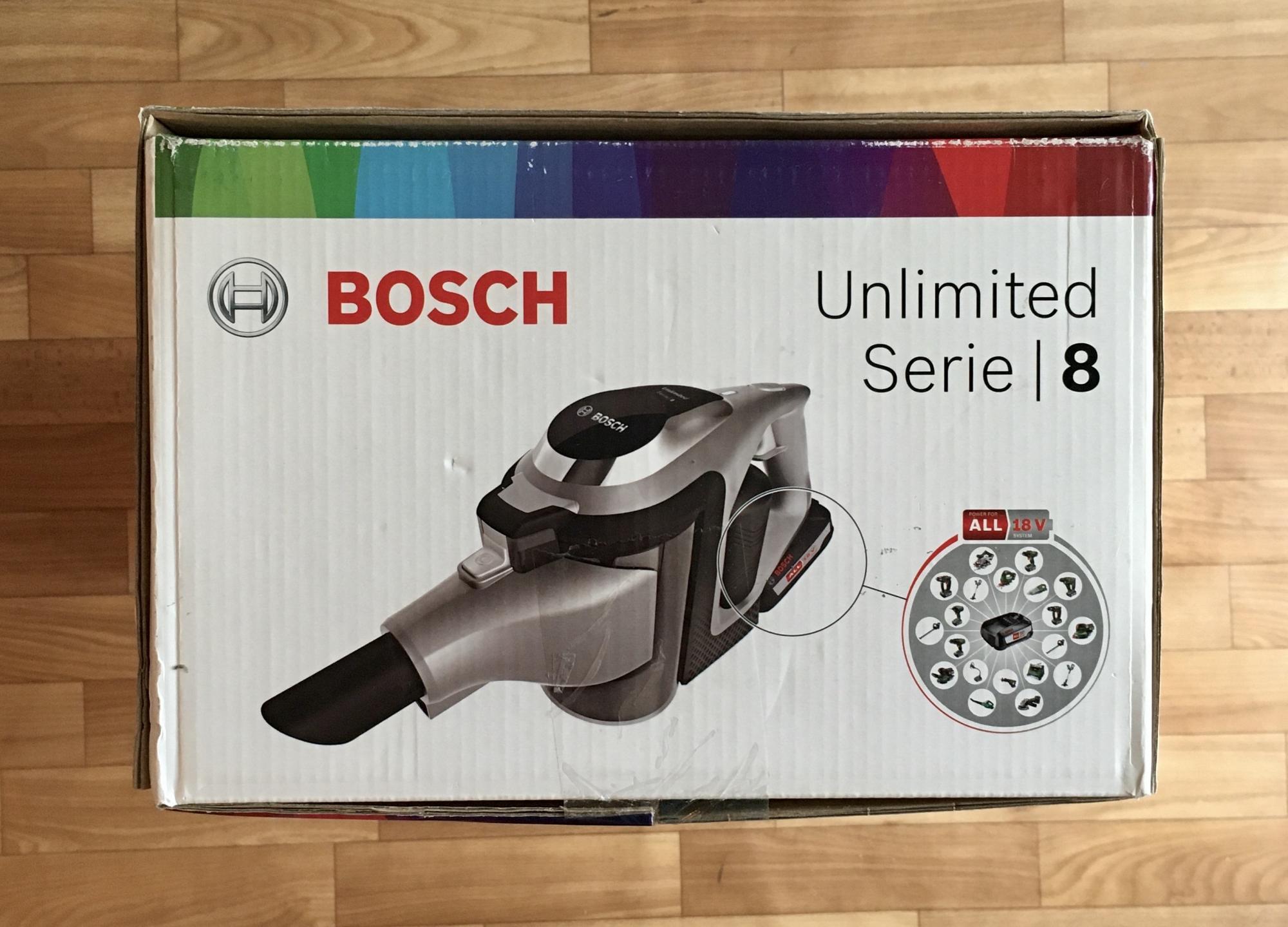 Пылесос bosch unlimited series 6