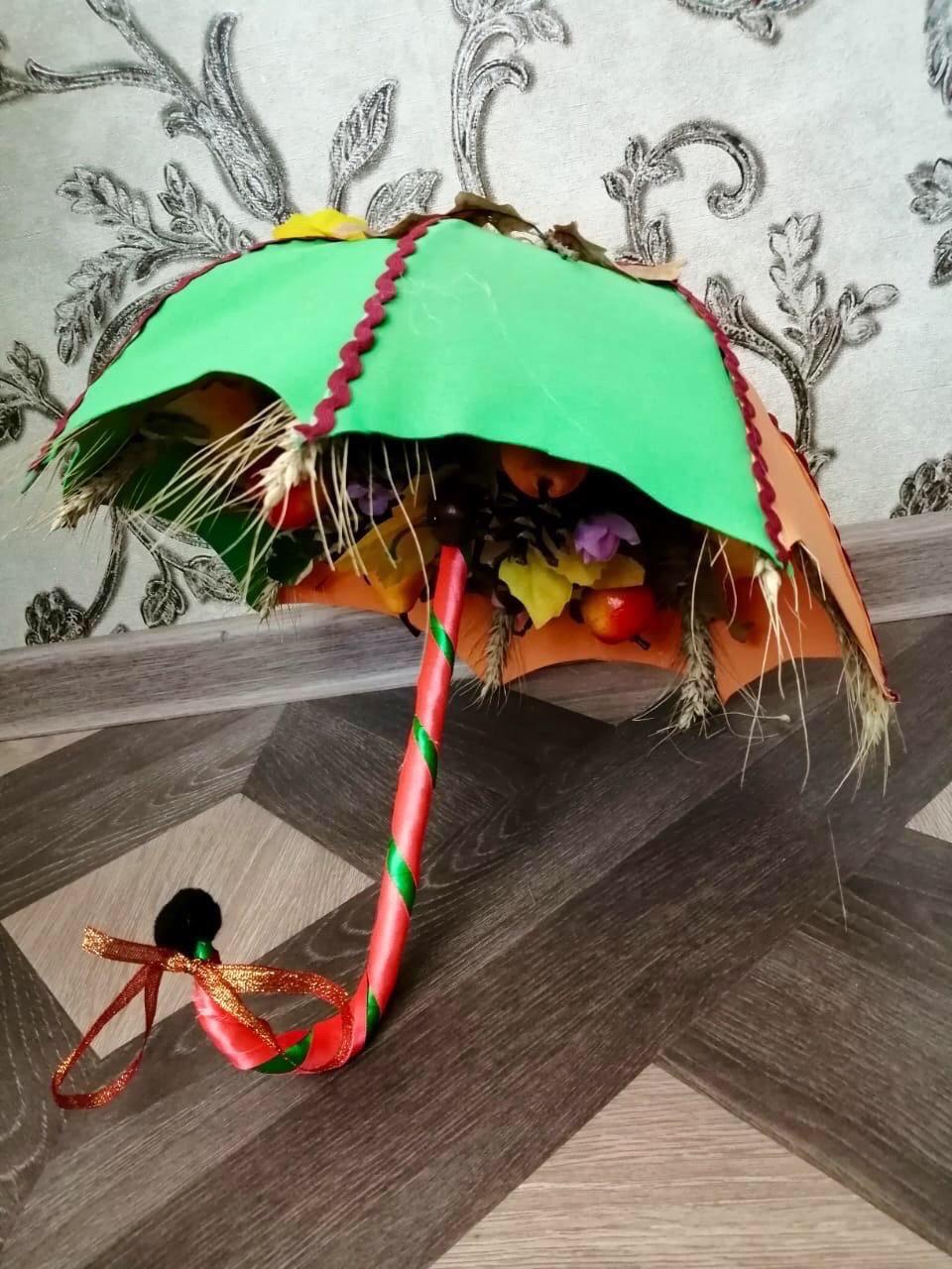 Зонтик из картона