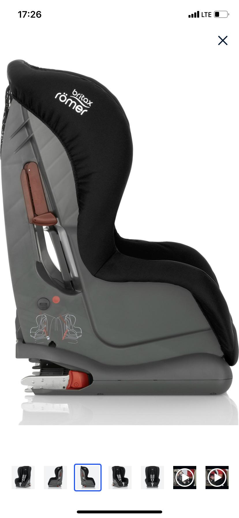 Автокресло группа 1 (9-18 кг) Britax Romer Duo Plus Isofix