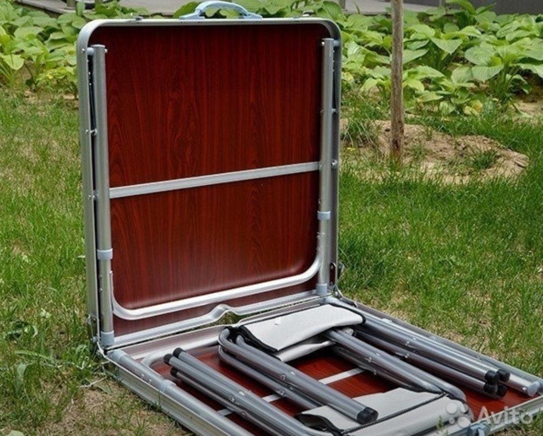 Складной столик-чемодан Пикничок