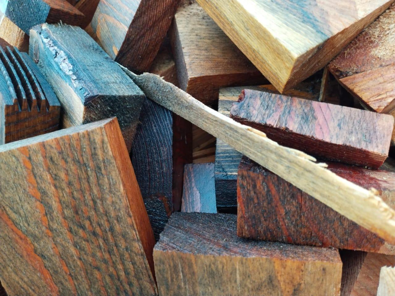 опилки и отходы мебельного производства (дрова) - фотография № 5