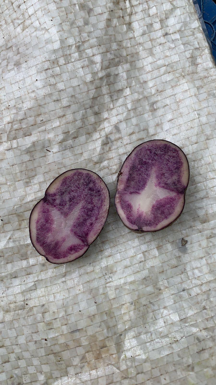 Семенной картофель Фиолетовый за кг - фотография № 2