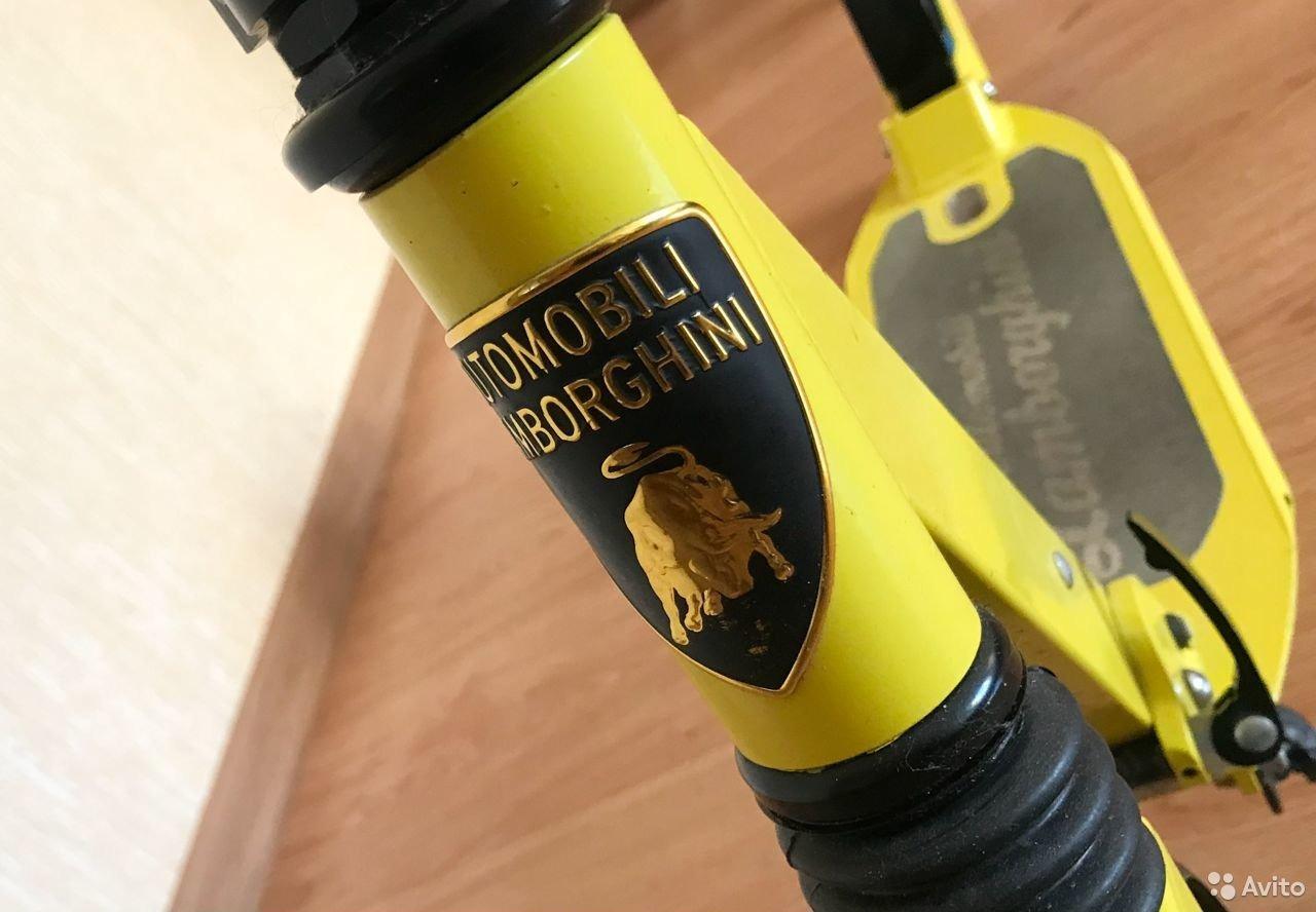 Самокат lamborghini взрослый