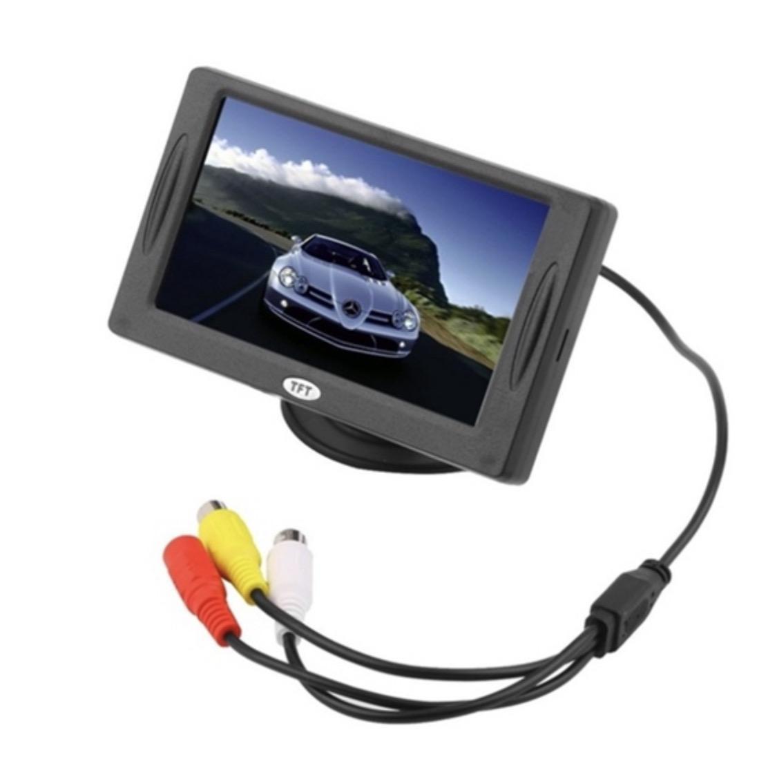 Купить автомобильный монитор. Cx432 Eplutus. TFT LCD Monitor автомобильный.