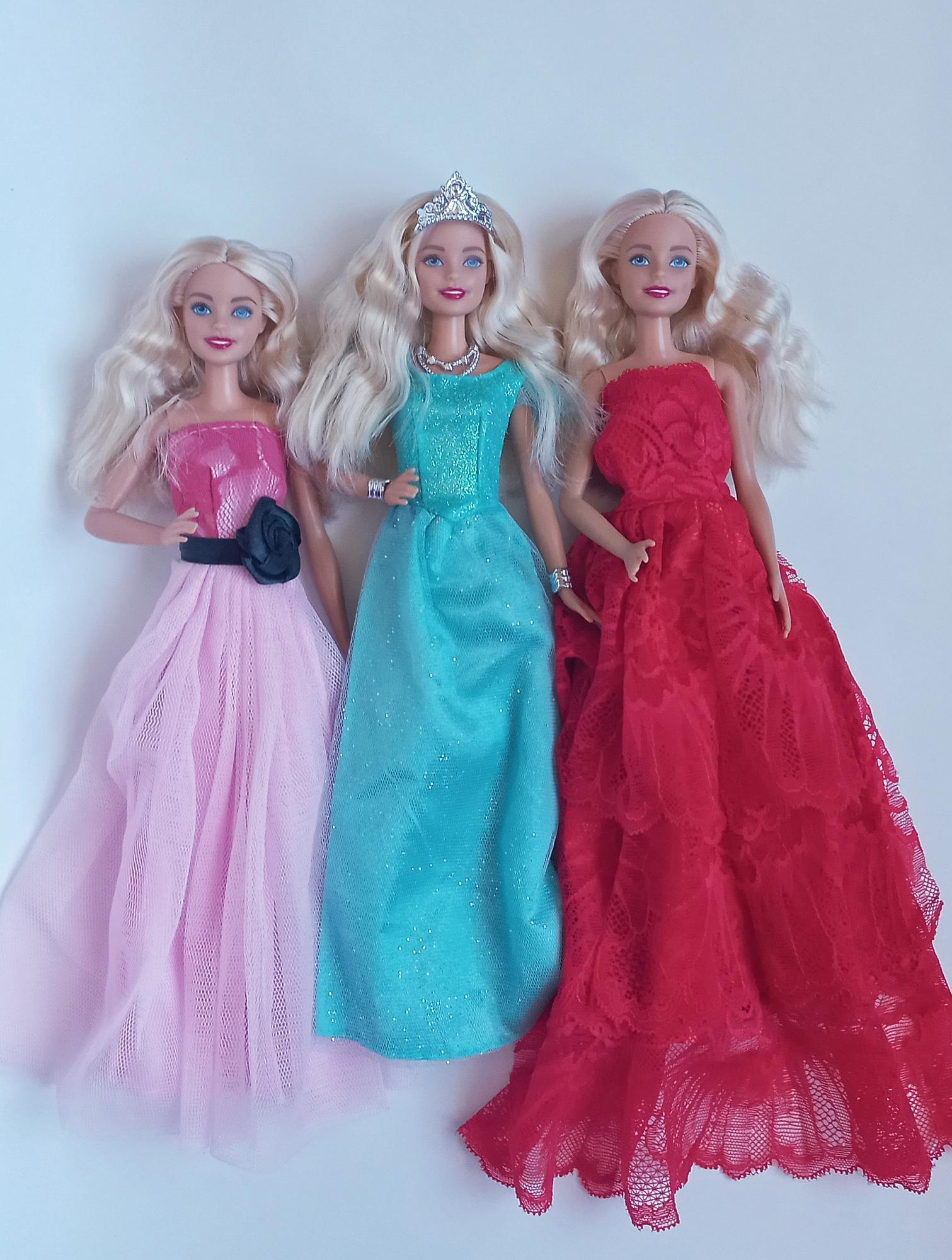 Надела На Куклу Платье фото 7