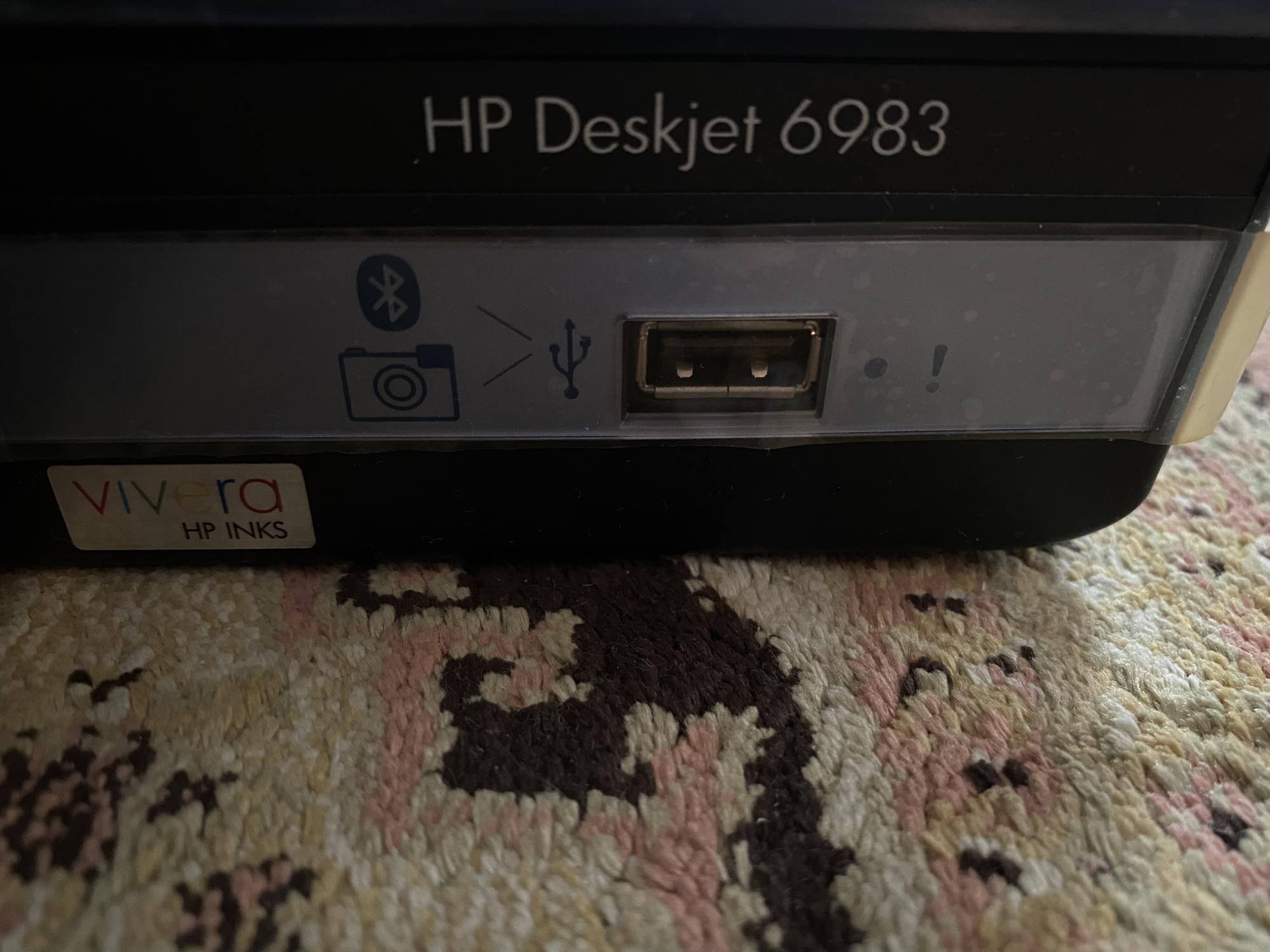 Hp deskjet 6983 обзор