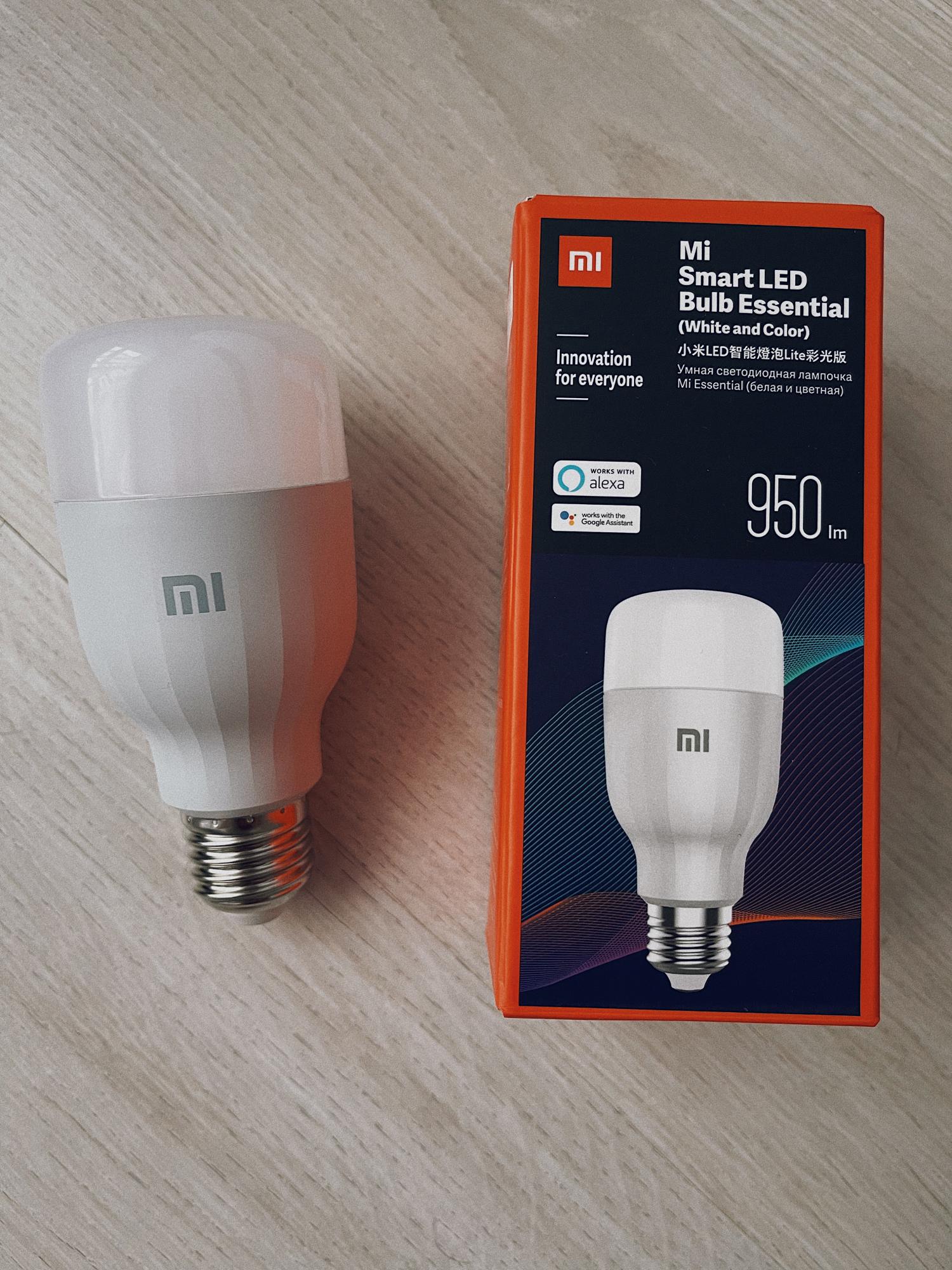 умный свет mi smart led bulb essential mjdpl01yl обзор