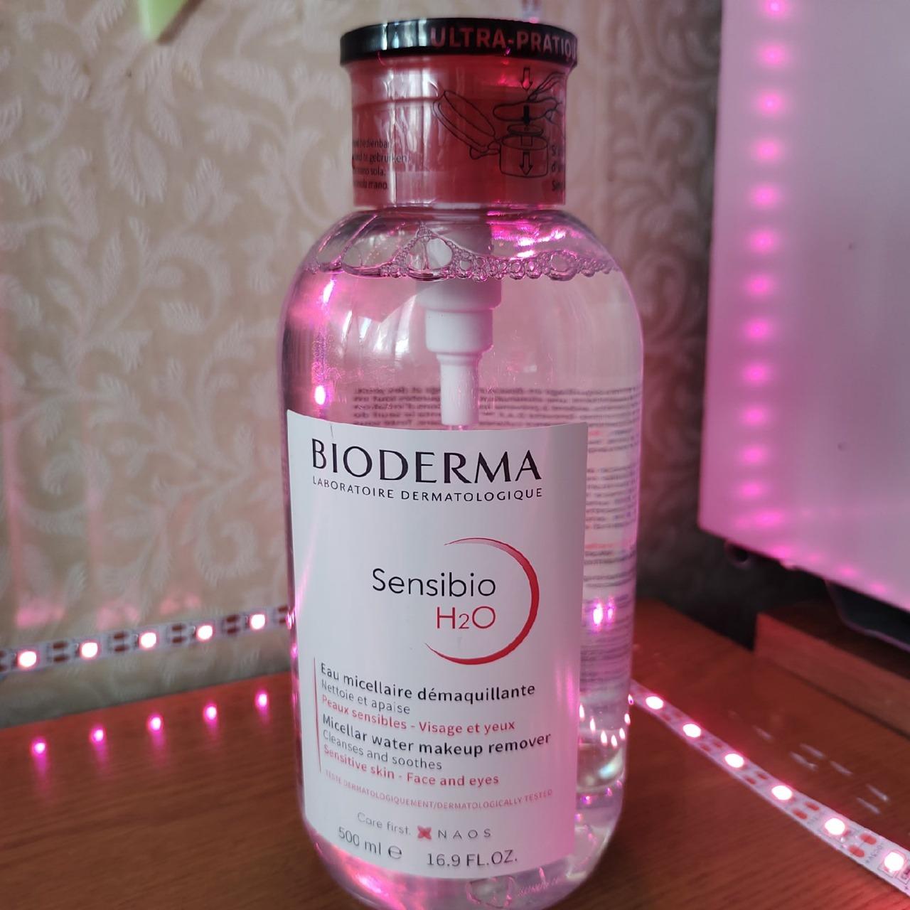 Sensibio h2o 500. Картинки мицелляр.