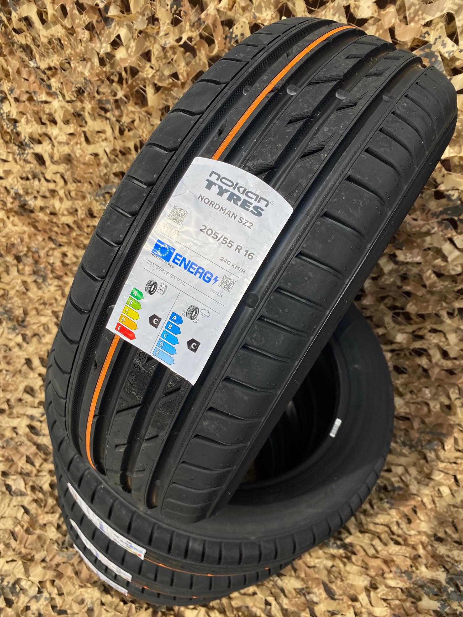 205 55r16 xl. Nokian sz2.