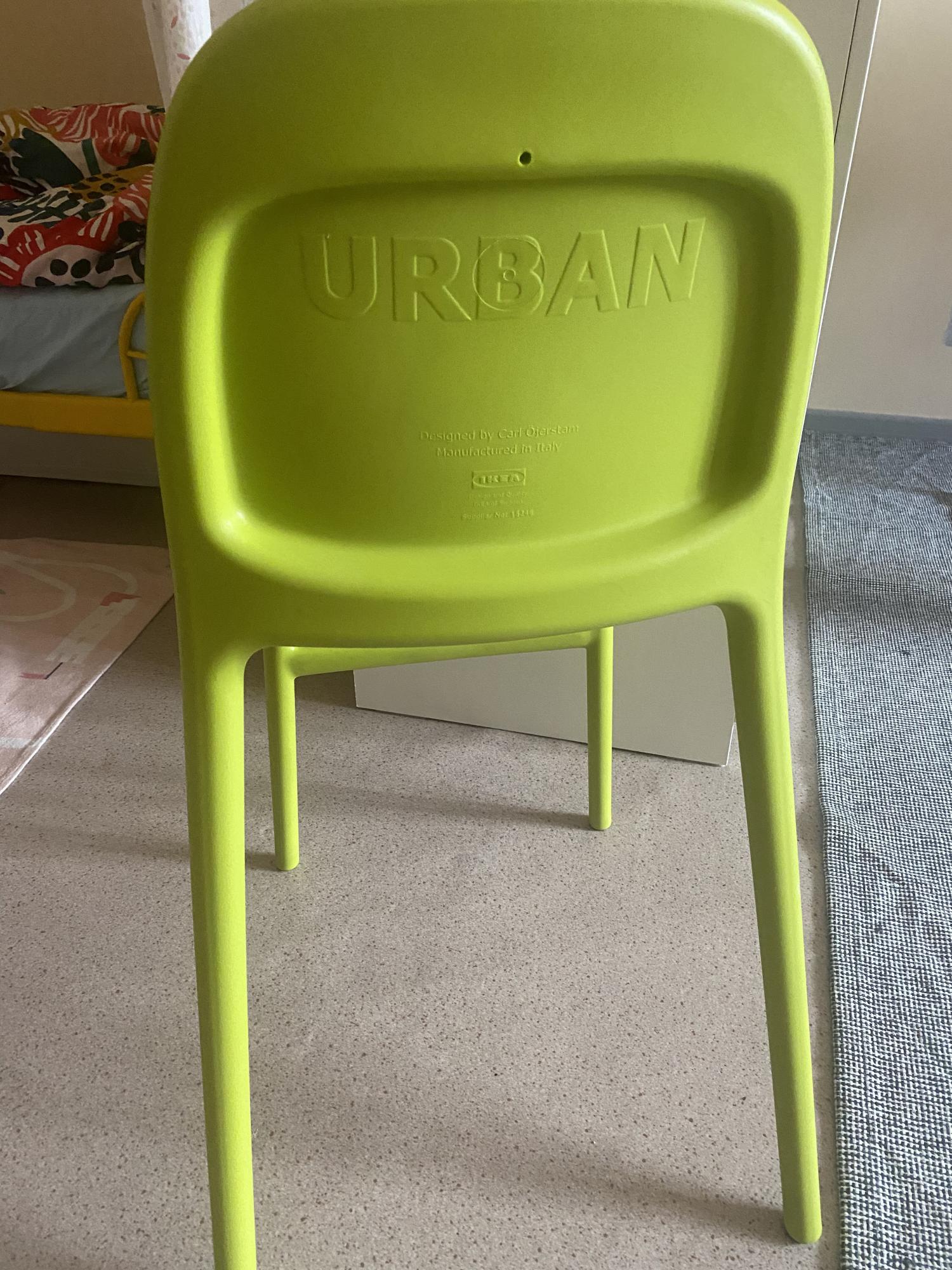 урбан детский стул белый