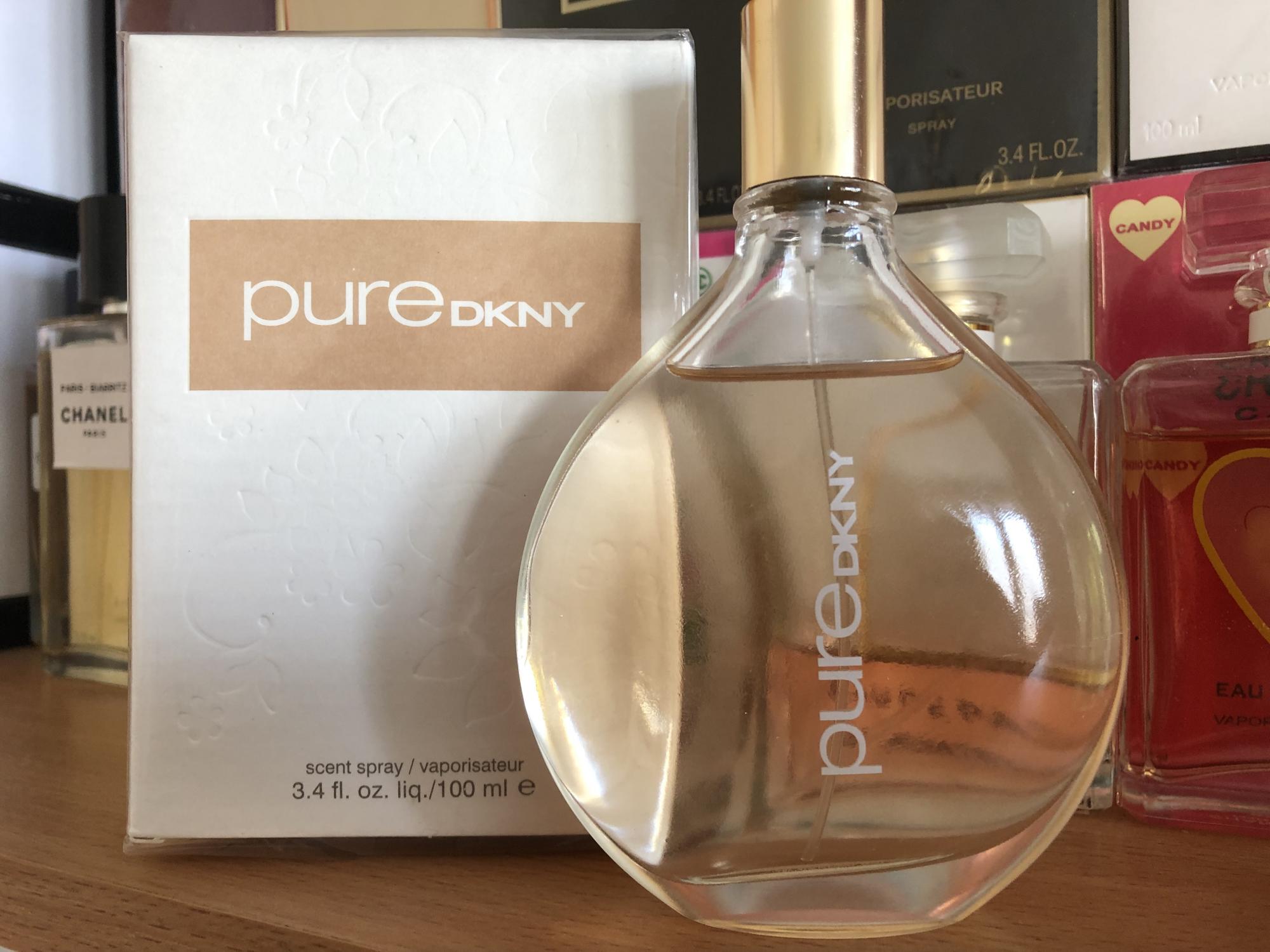 Pure отзывы. DKNY Pure фото. DKNY Pure в матовом стекле.