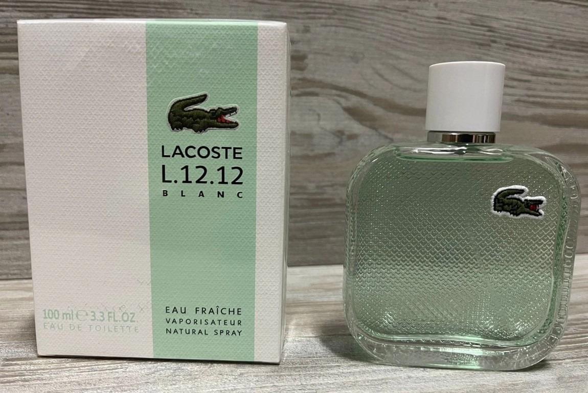 Lacoste blanc. Люкс Lacoste l.12.12 Blanc Eau Fraiche. Lacoste Blanc 100ml.