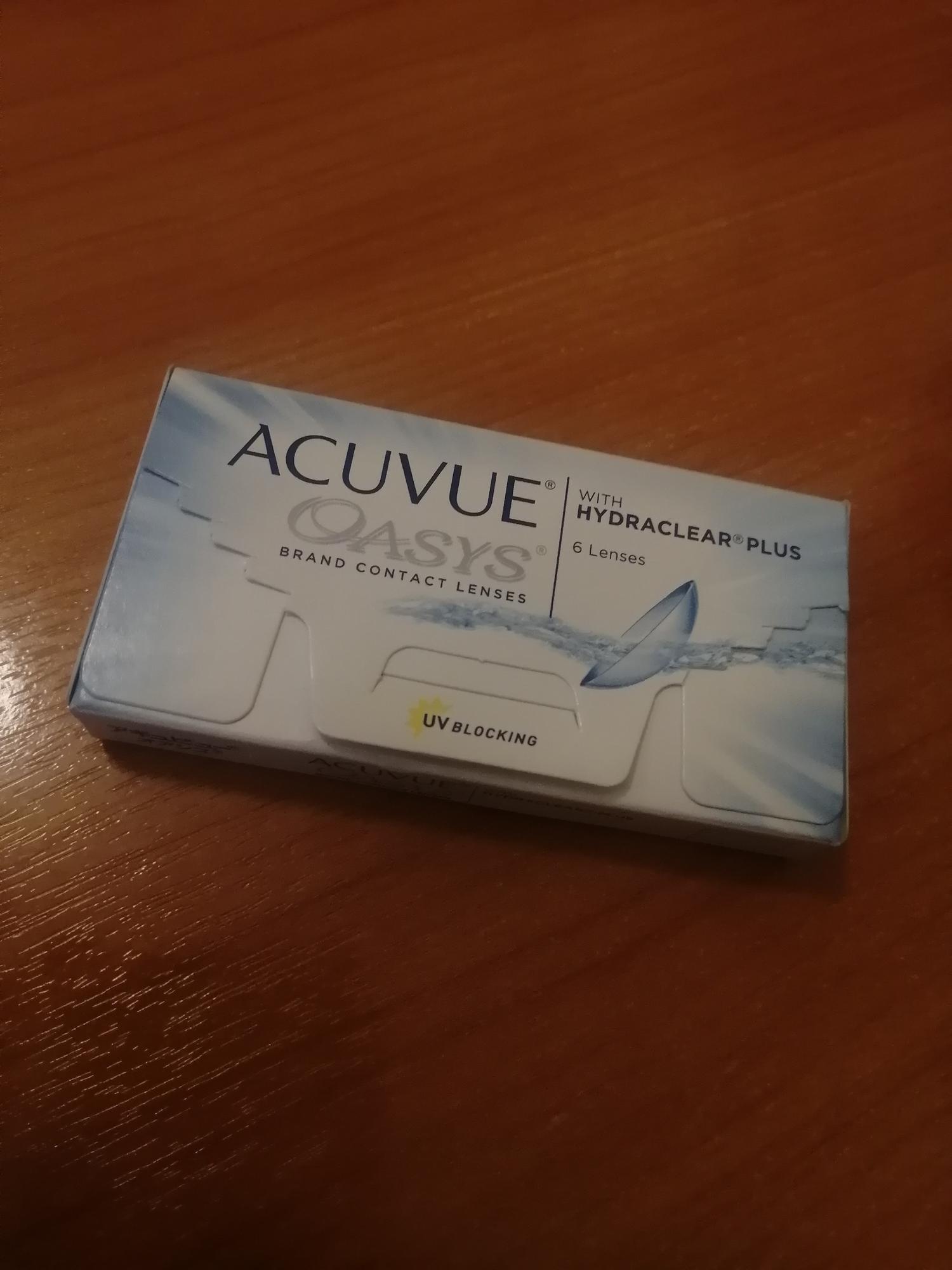 Линзы acuvue oasys 6 шт