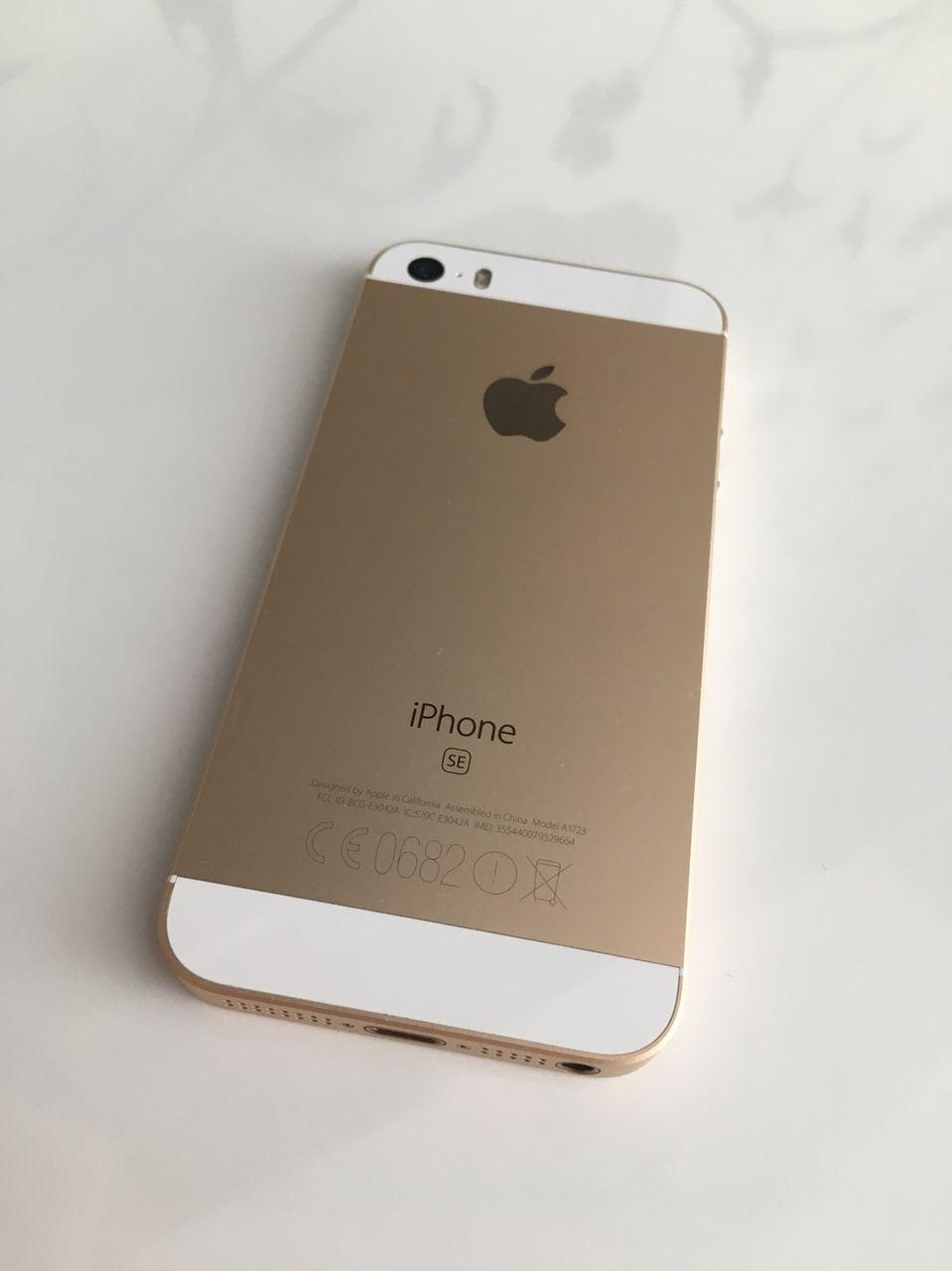Iphone se золотой