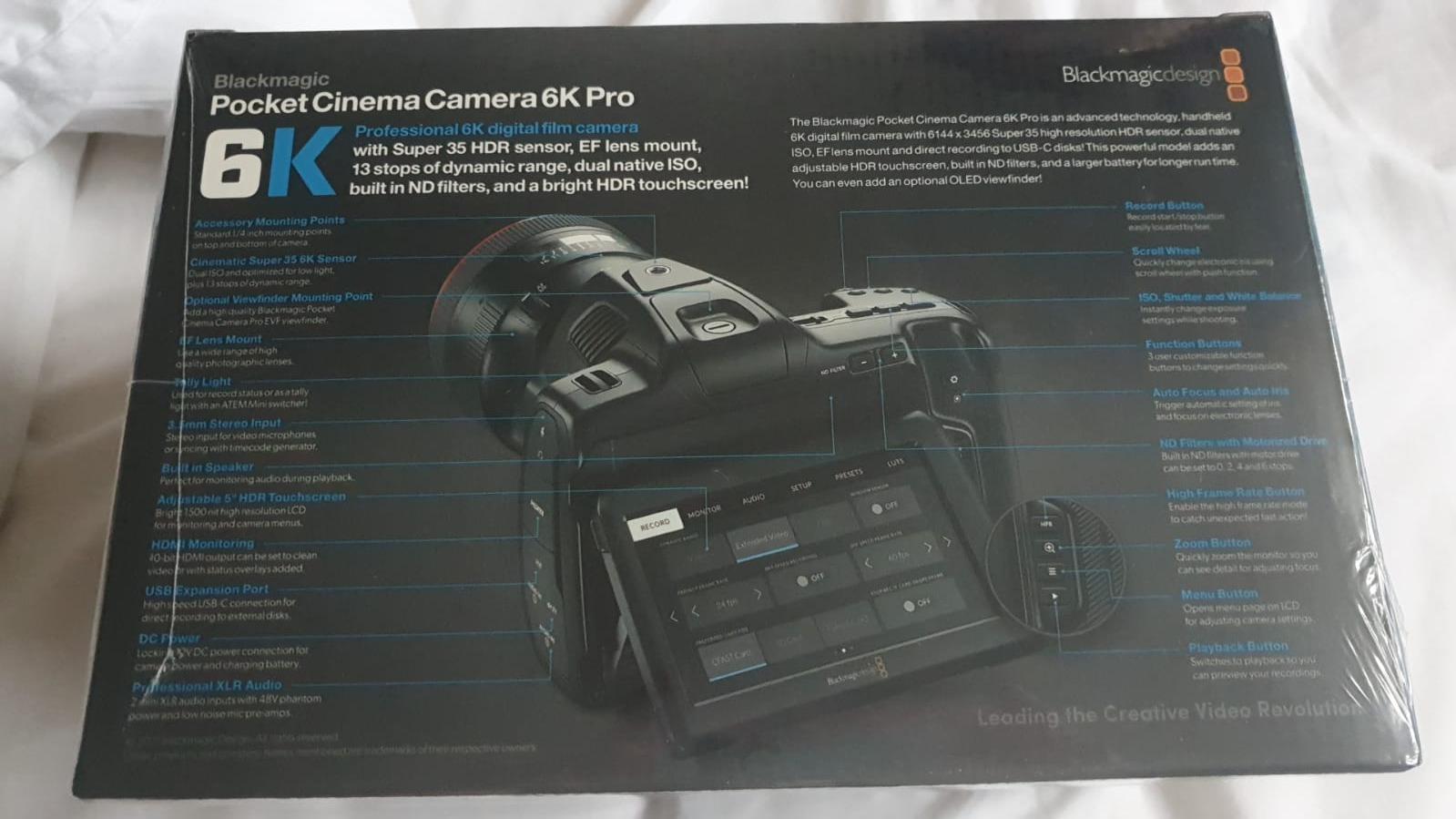 Pocket cinema 6k pro