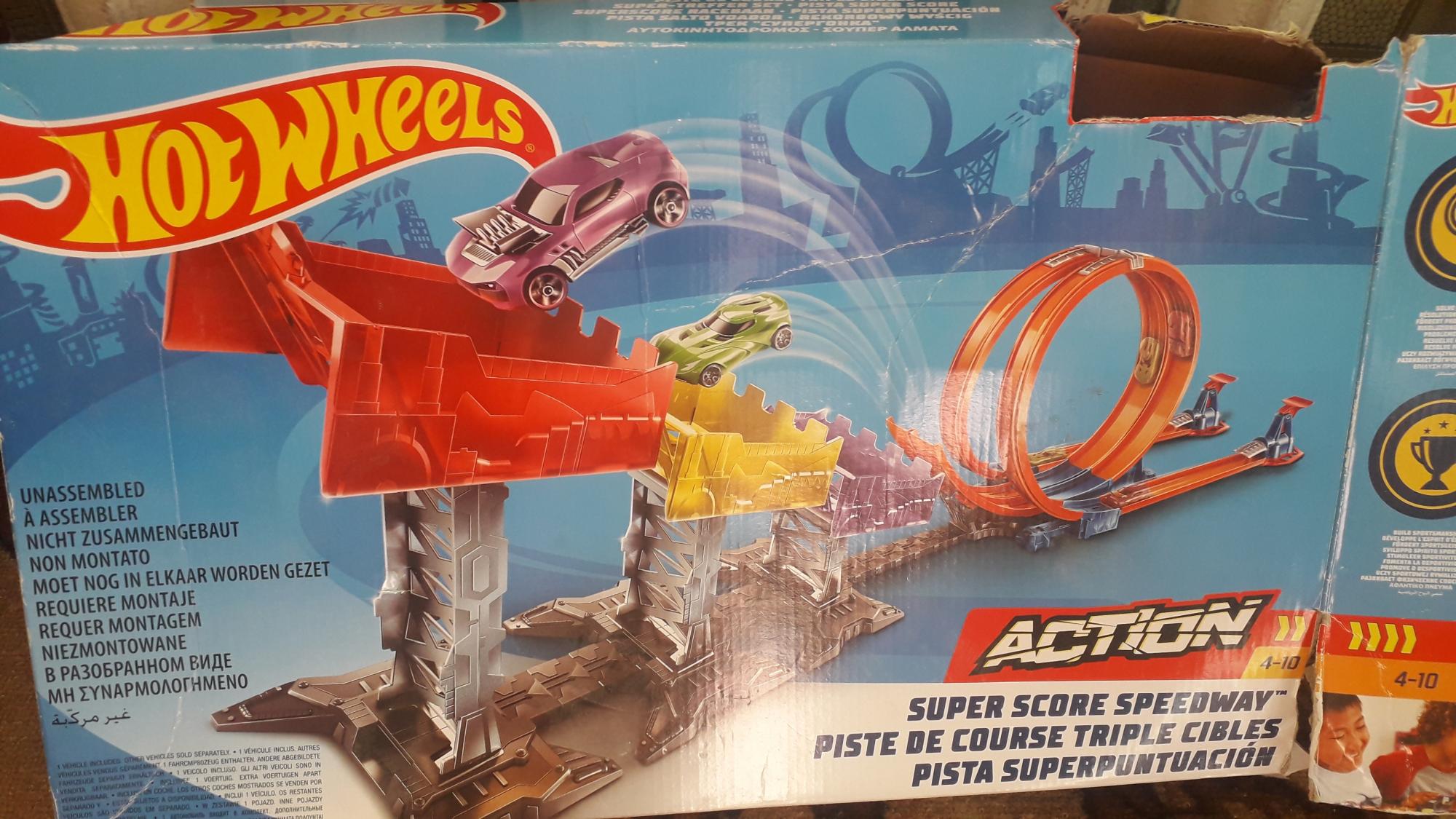 Трек hot Wheels Тиранозавр рекс w5084