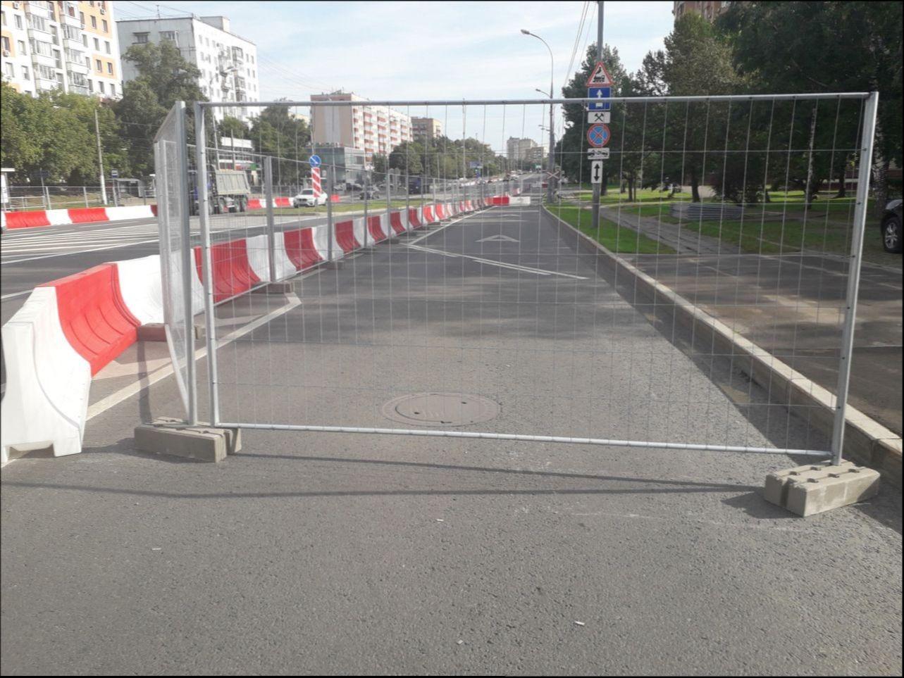 Временное ограждение. Строительное ограждение купить в Москве, цена 1 ...