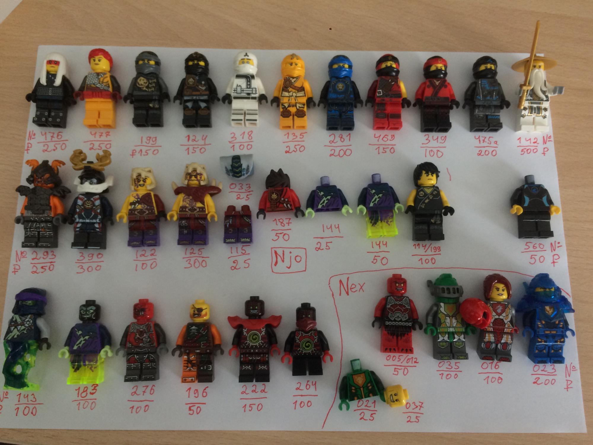 Минифигурки Лего LEGO minifigures купить в Москве, цена 50 руб ...