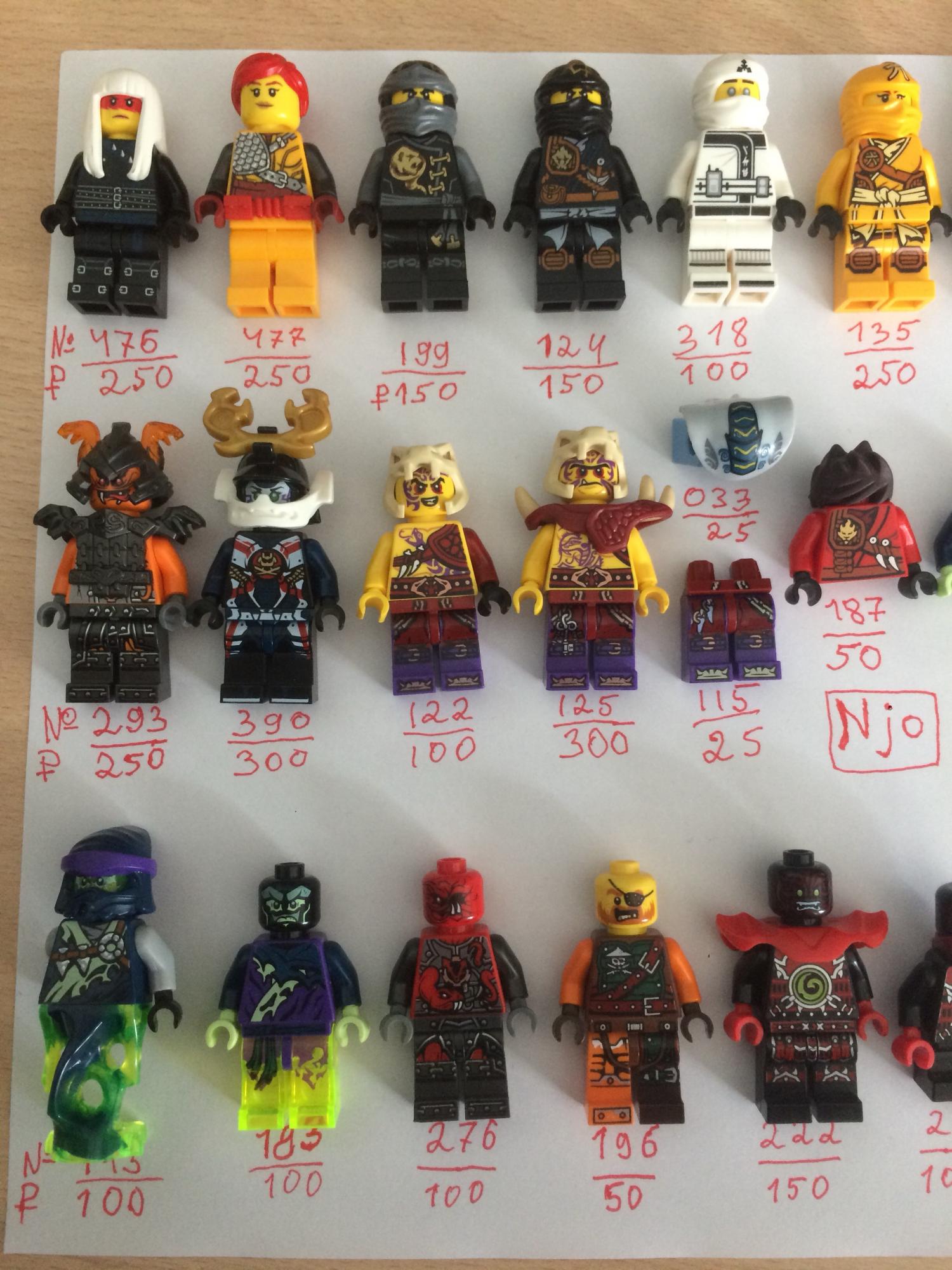 Минифигурки Лего LEGO minifigures купить в Москве, цена 50 руб ...