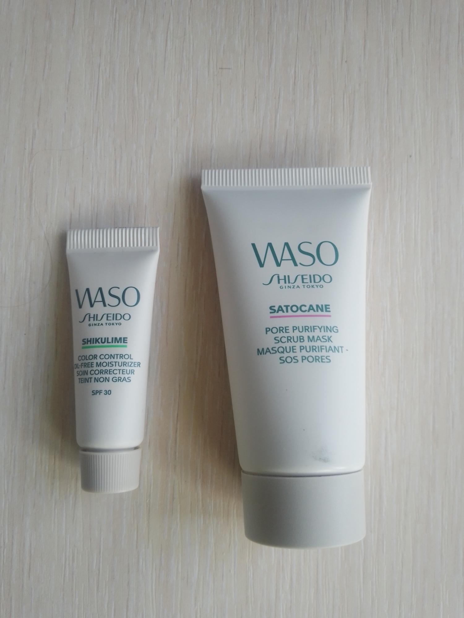 Shiseido waso shikulime color control. Shiseido shikulime крем.