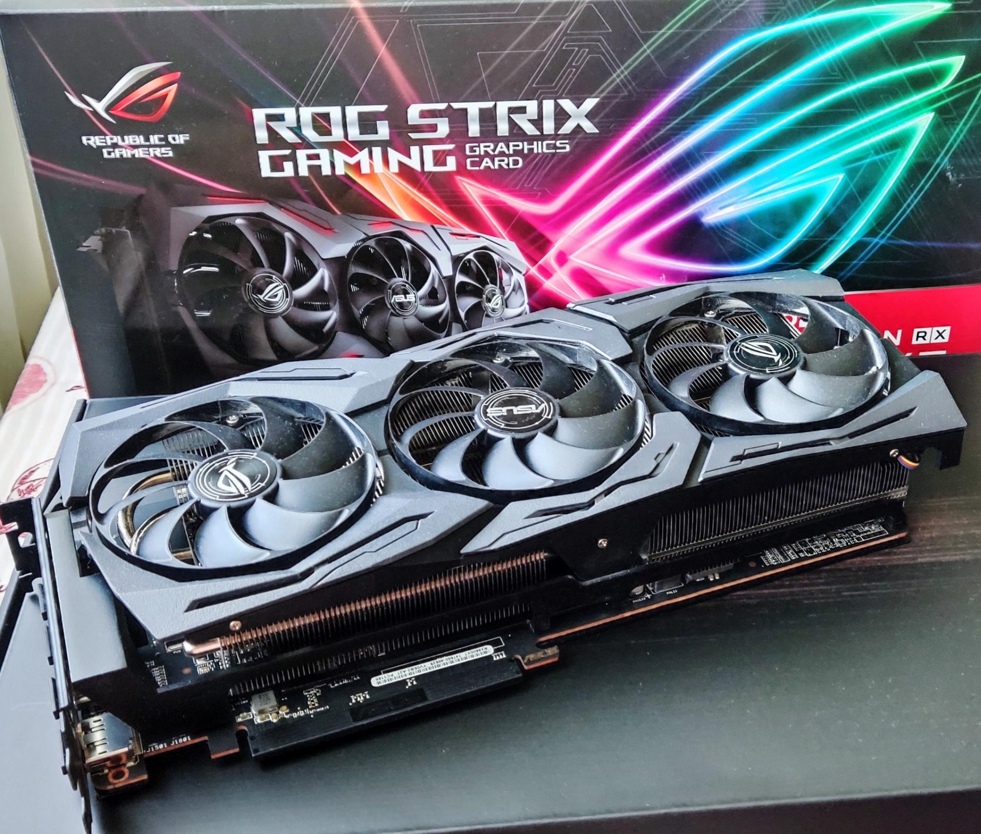 Asus AMD Radeon RX 5600XT ROG Strix купить в Москве, цена 18 000 руб ...