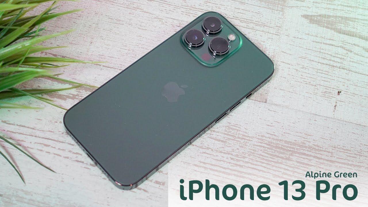 Iphone 13 pro зеленый фото